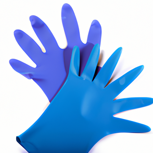 Ochrona dłoni przy użyciu rękawiczek winylowych